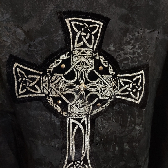 Raw Blue Division Graphic Button Down - Picture 8 of 10